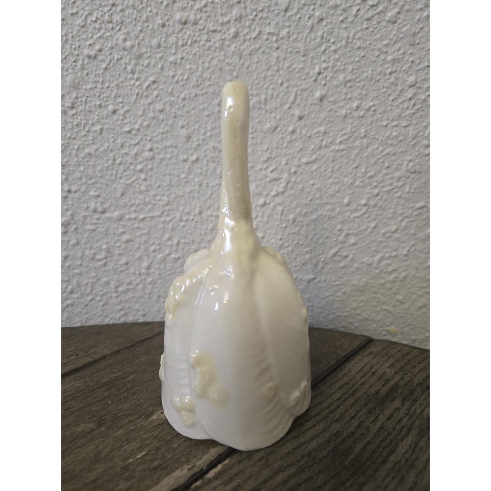 Vintage Belleek Ireland Porcelain Mollusk Barnacle Shell Nautical Bell 5th Mark